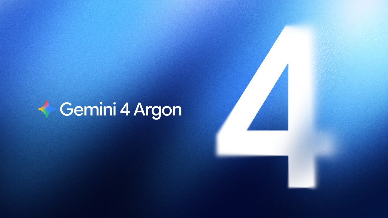 Google Gemini 4 Argon 官方配图