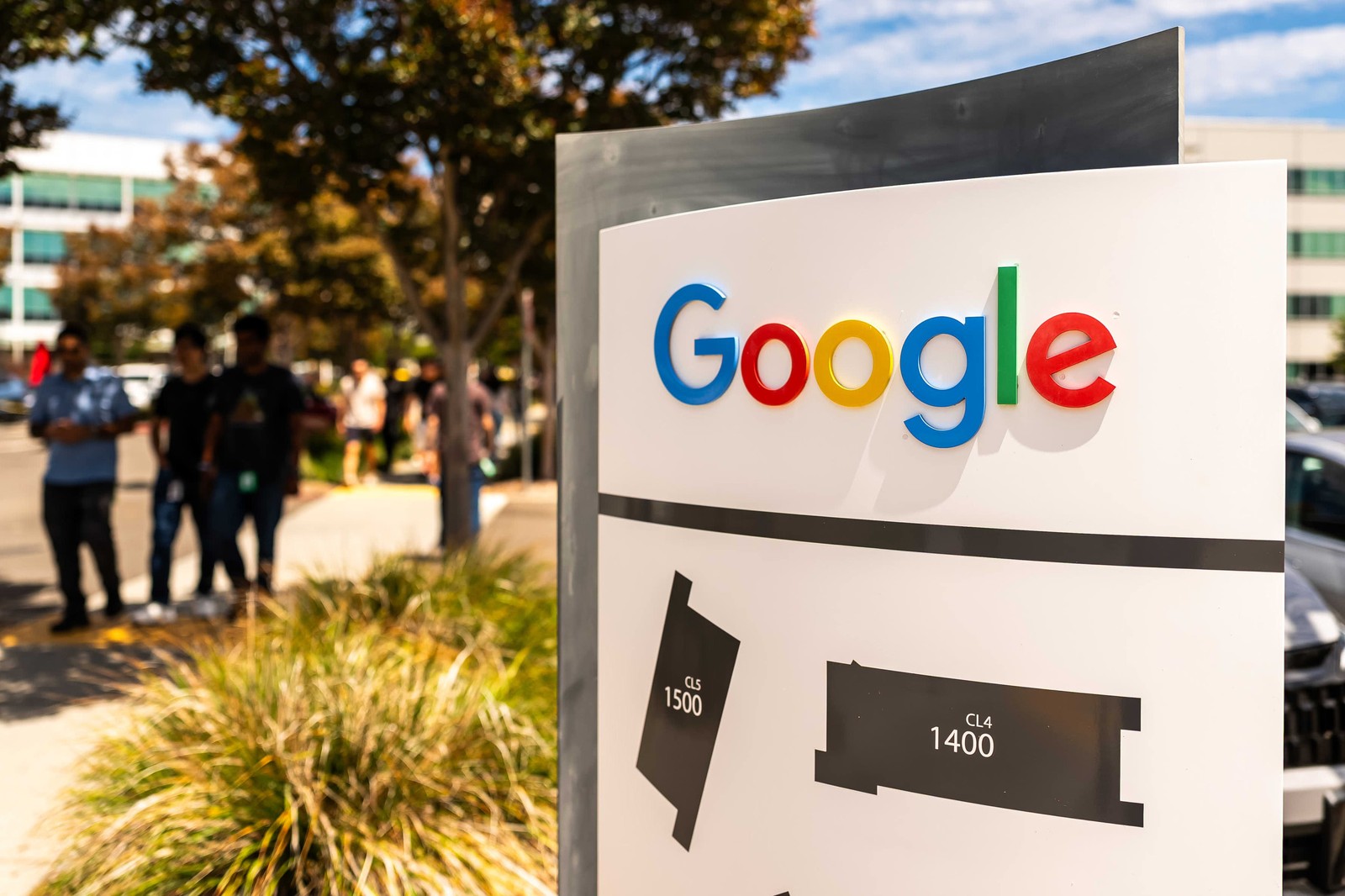 Google 总部标志