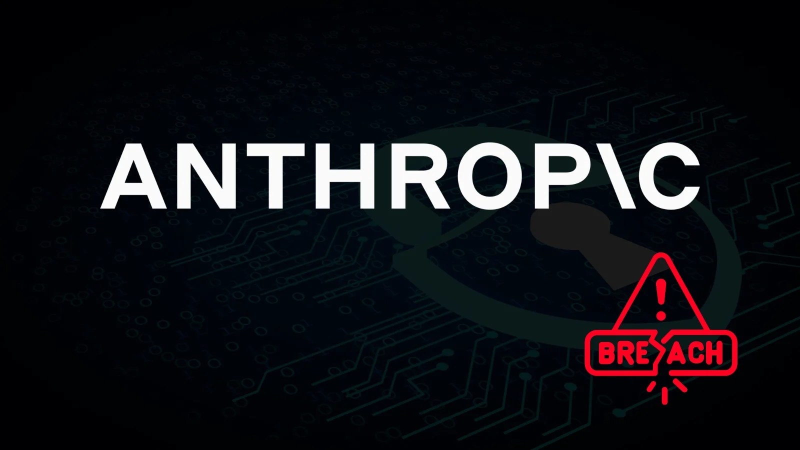 Anthropic 系统被入侵示意图