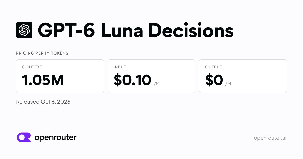 Decisions API